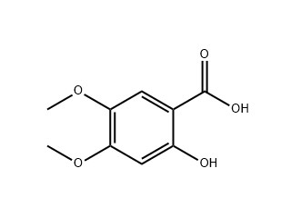 2-羥基-4,5-二甲氧基苯甲酸