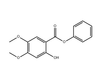 2-羥基-4,5-二甲氧基苯甲酸苯酯